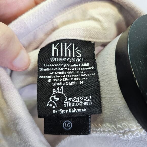 Her Universe Studio Ghibli Kiki's Delivery Service Best Witch Flannel Size Large - Picture 8 of 9